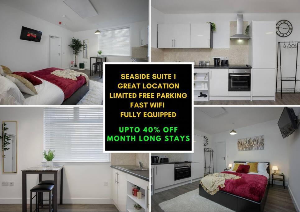40% Off - Business - Couples - Contractors Apartman Blackpool Kültér fotó